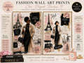 Paris Fashion Wall Art Print, Chanel Inspired Collage Poster, Eiffel Tower Chic Decor, Neutral Luxury Fashion Illustration, AI Art